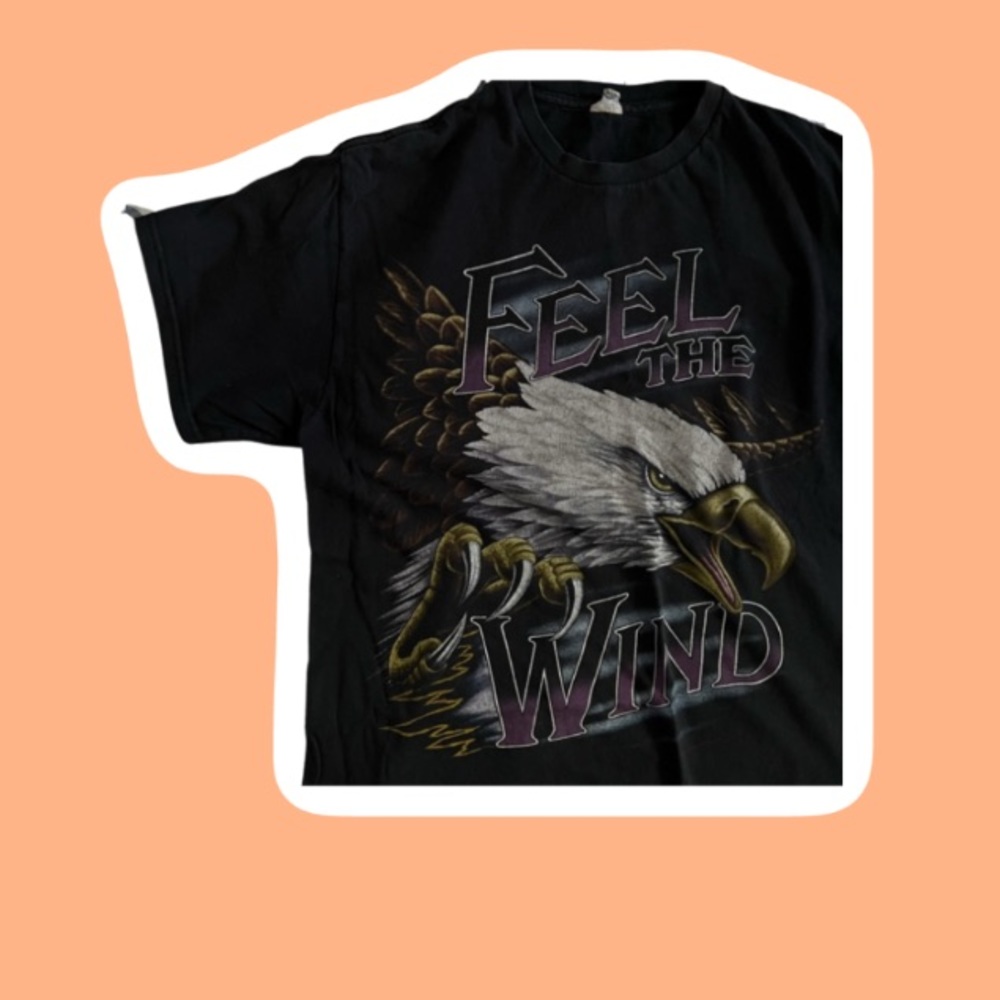 vintage feel the wind shirt